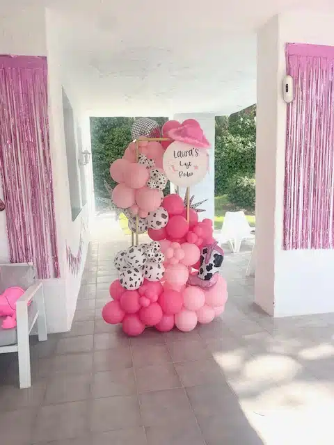 Hen party decorations marbella